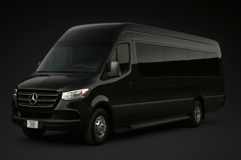 Jet-Style Luxury Sprinter Van, Chauffeur Service Nashville